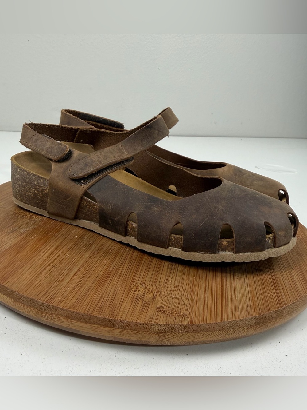 Bionatura Solo Mary Jane Cork Sandals